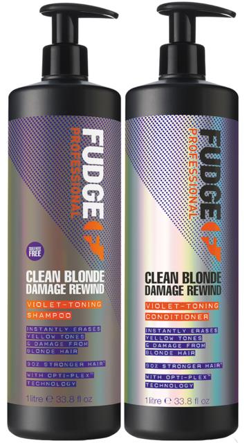 fudge Care Clean Blonde Damage Duo Rewind