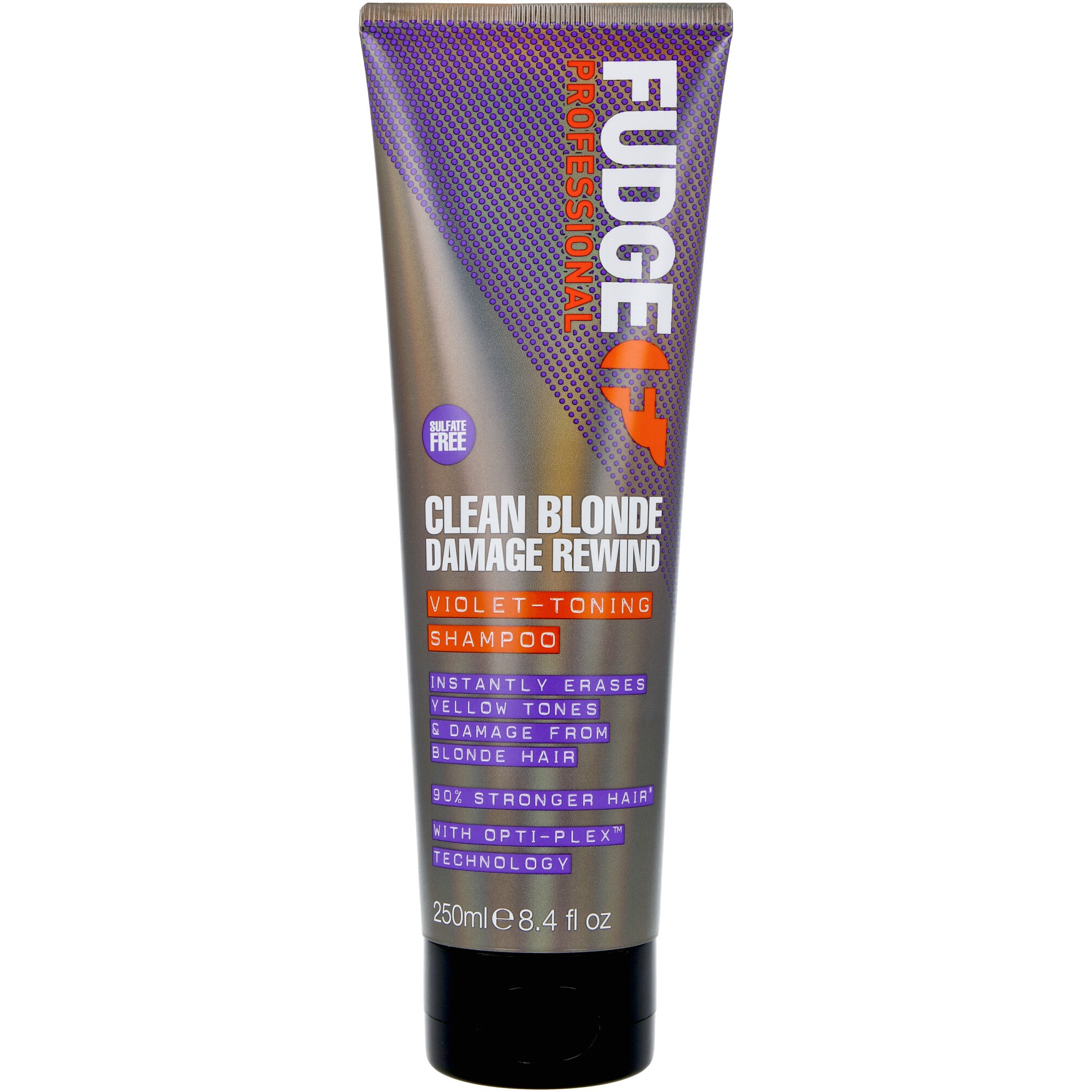 Bilde av Fudge Clean Blonde Damage Rewind Violet-toning Shampoo 250 Ml
