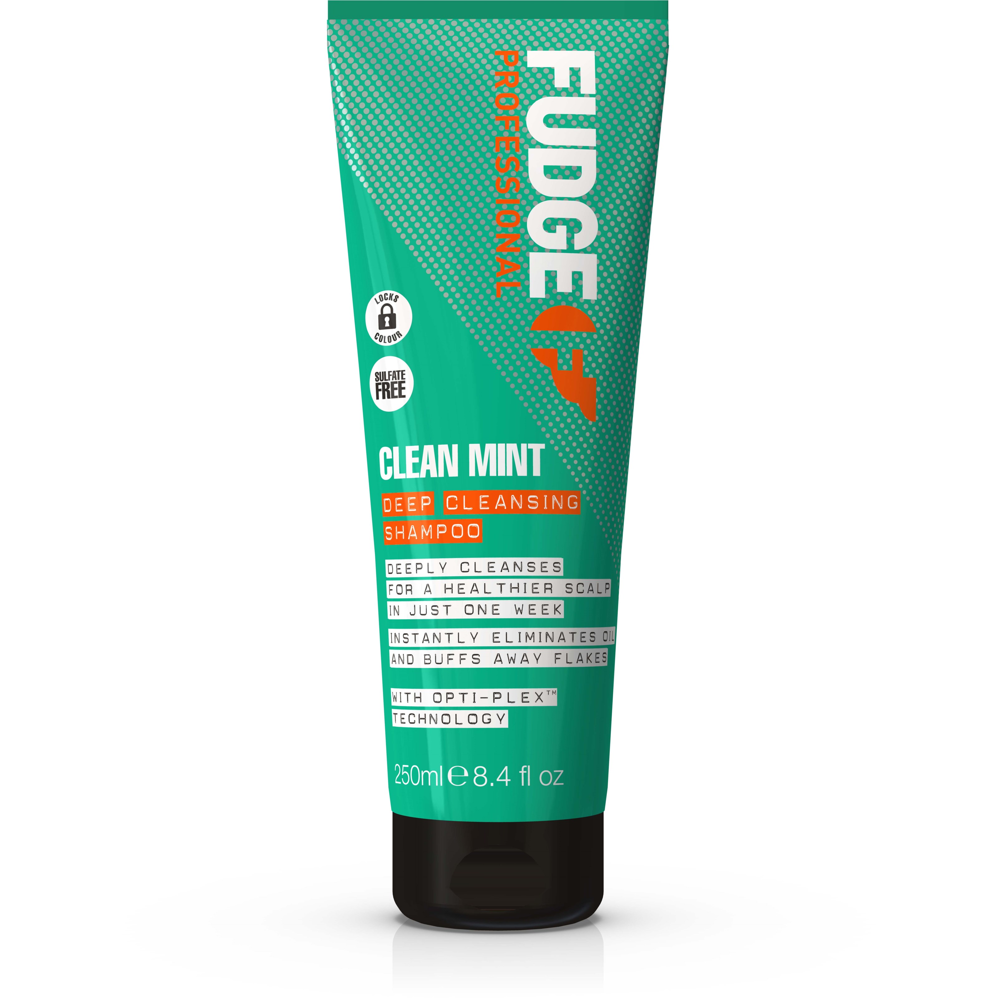 Läs mer om fudge Clean Mint Purifying Shampoo 250 ml