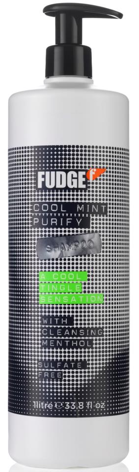 Fudge Cool Mint Purify Shampoo 1000 ml