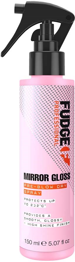 fudge Mirror Gloss Heat Protecting Shine Spray 150 ml