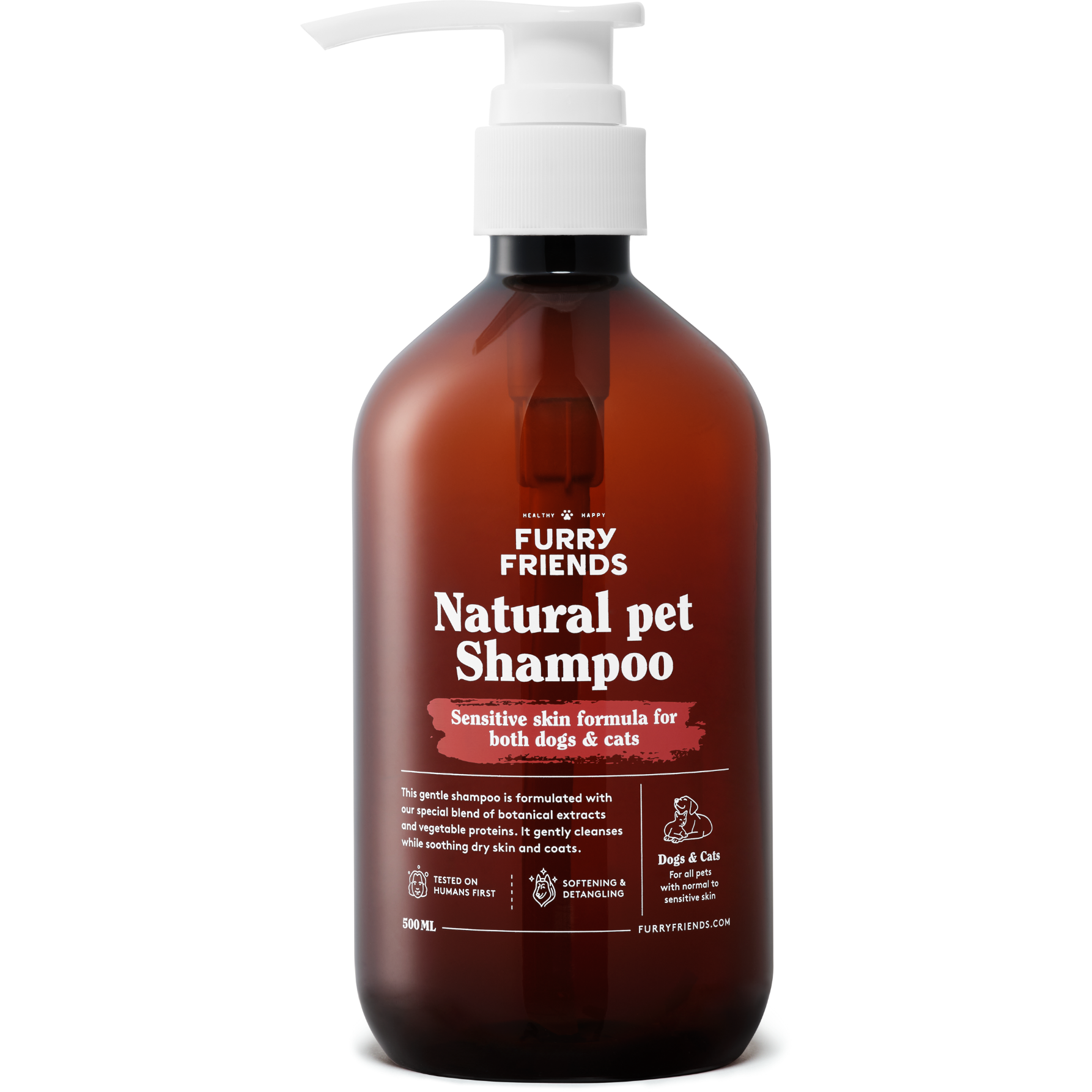 Läs mer om Furry Friends Natural Pet Shampoo 500 ml