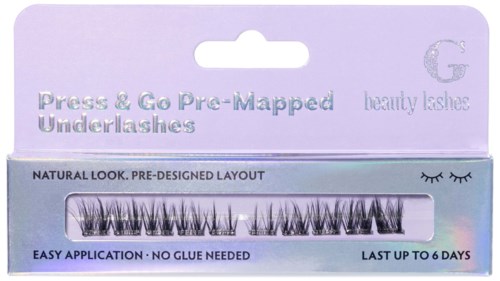 G Beauty Lashes Press & Go Pre-Mapped Underlashes Charm