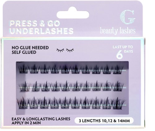 G Beauty Lashes Press & Go Underlashes Afterwork