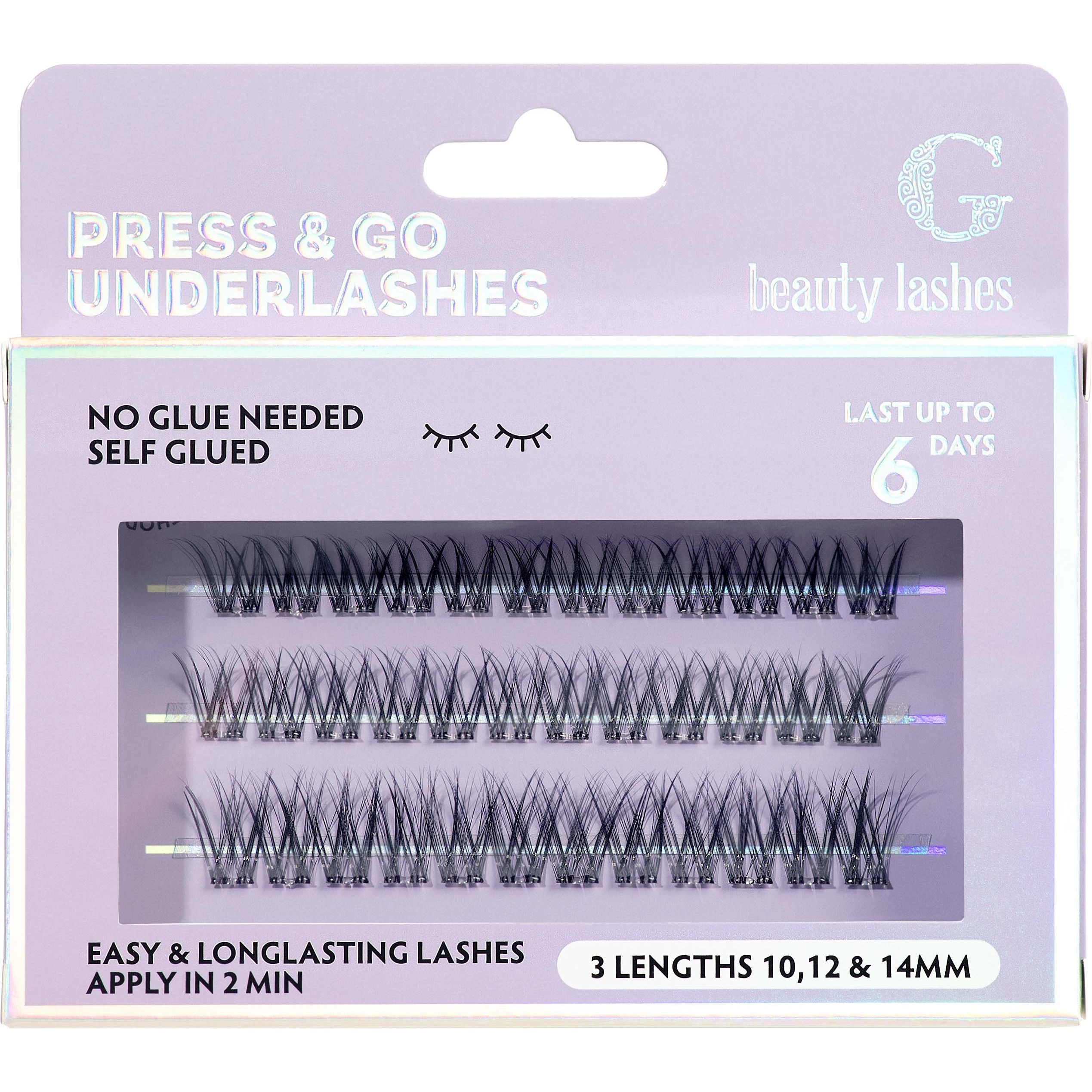 G Beauty Lab Press & Go Underlashes Casual billede