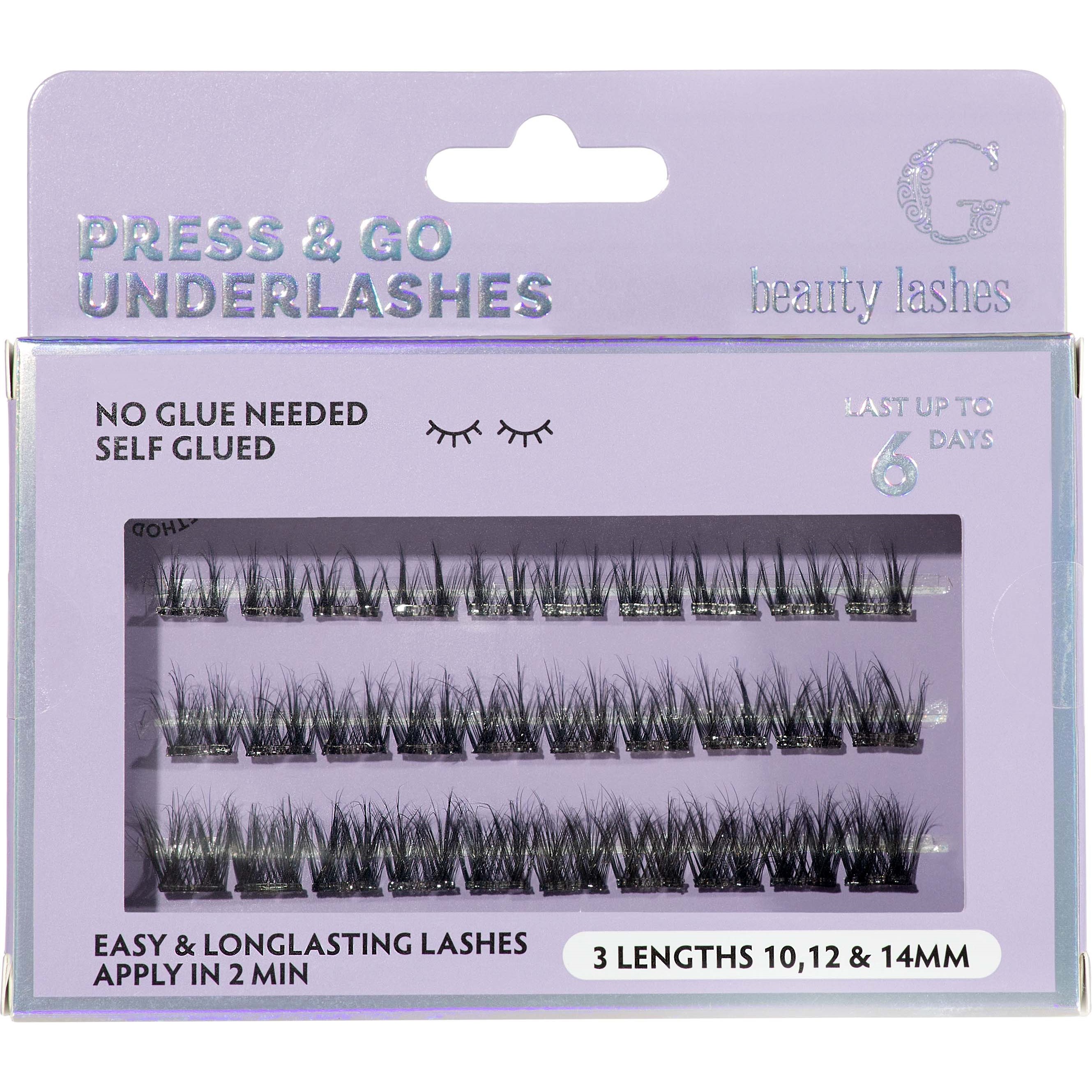 G Beauty Lab Press & Go Underlashes Date billede