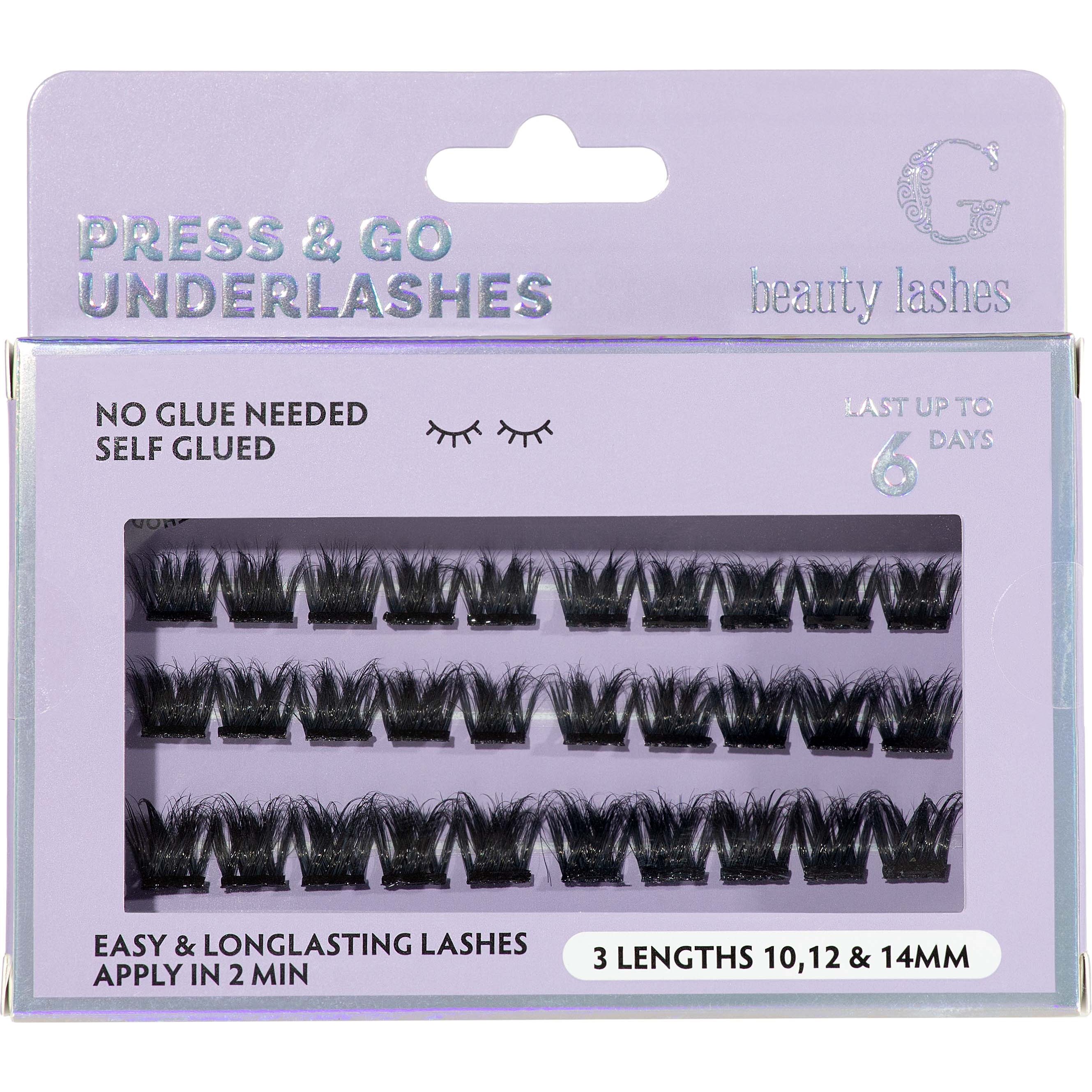G Beauty Lab Press & Go Underlashes Glam billede