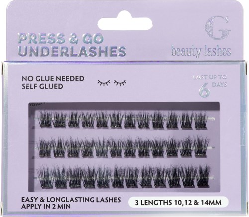 G Beauty Lashes Press & Go Underlashes Lust