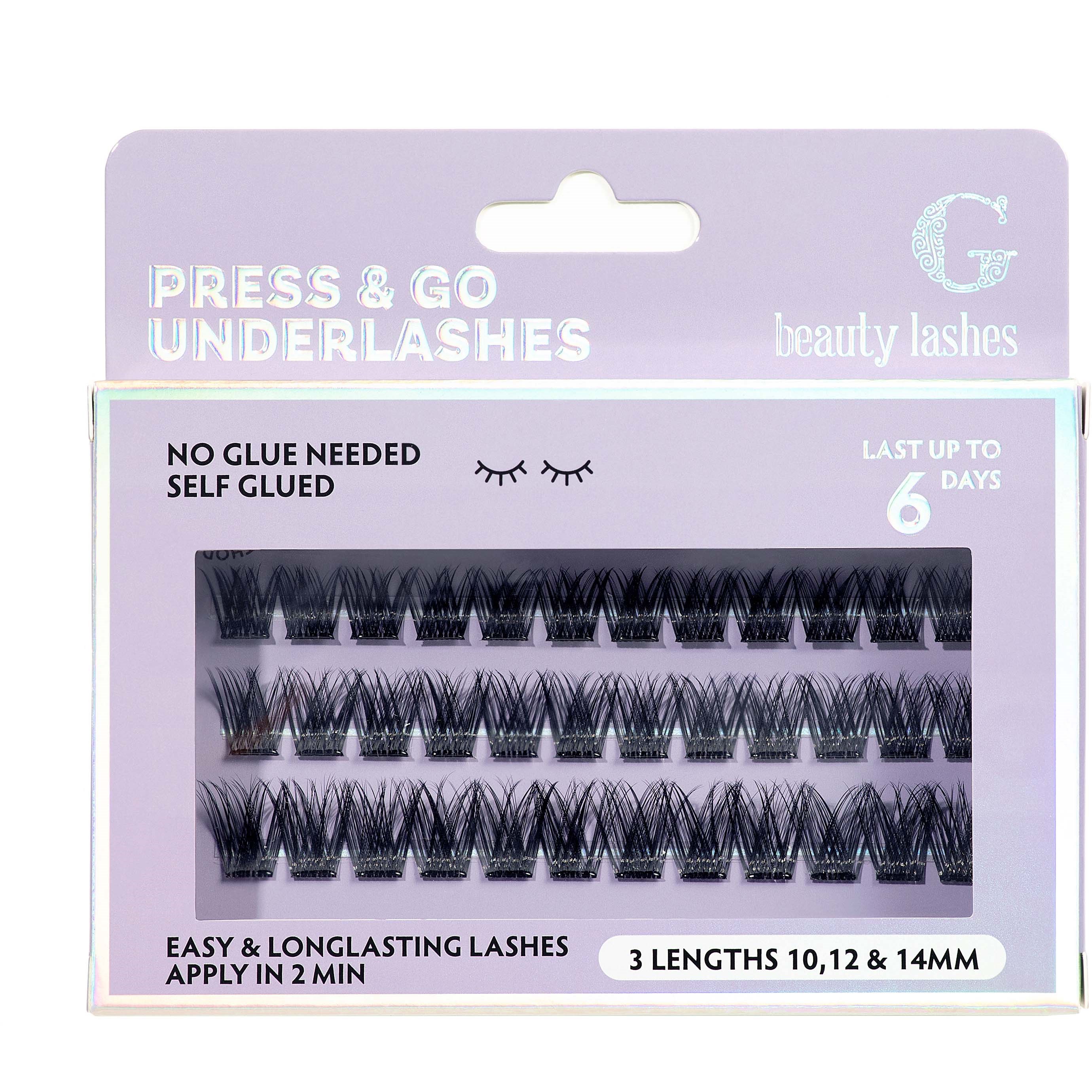 G Beauty Lab Press & Go Underlashes Rave billede