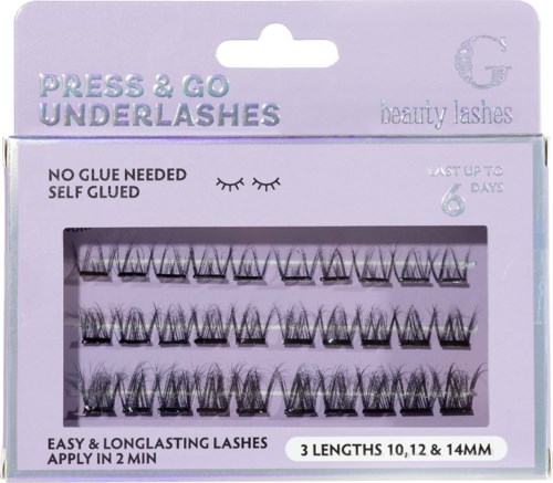 G Beauty Lashes Press & Go Underlashes Vogue