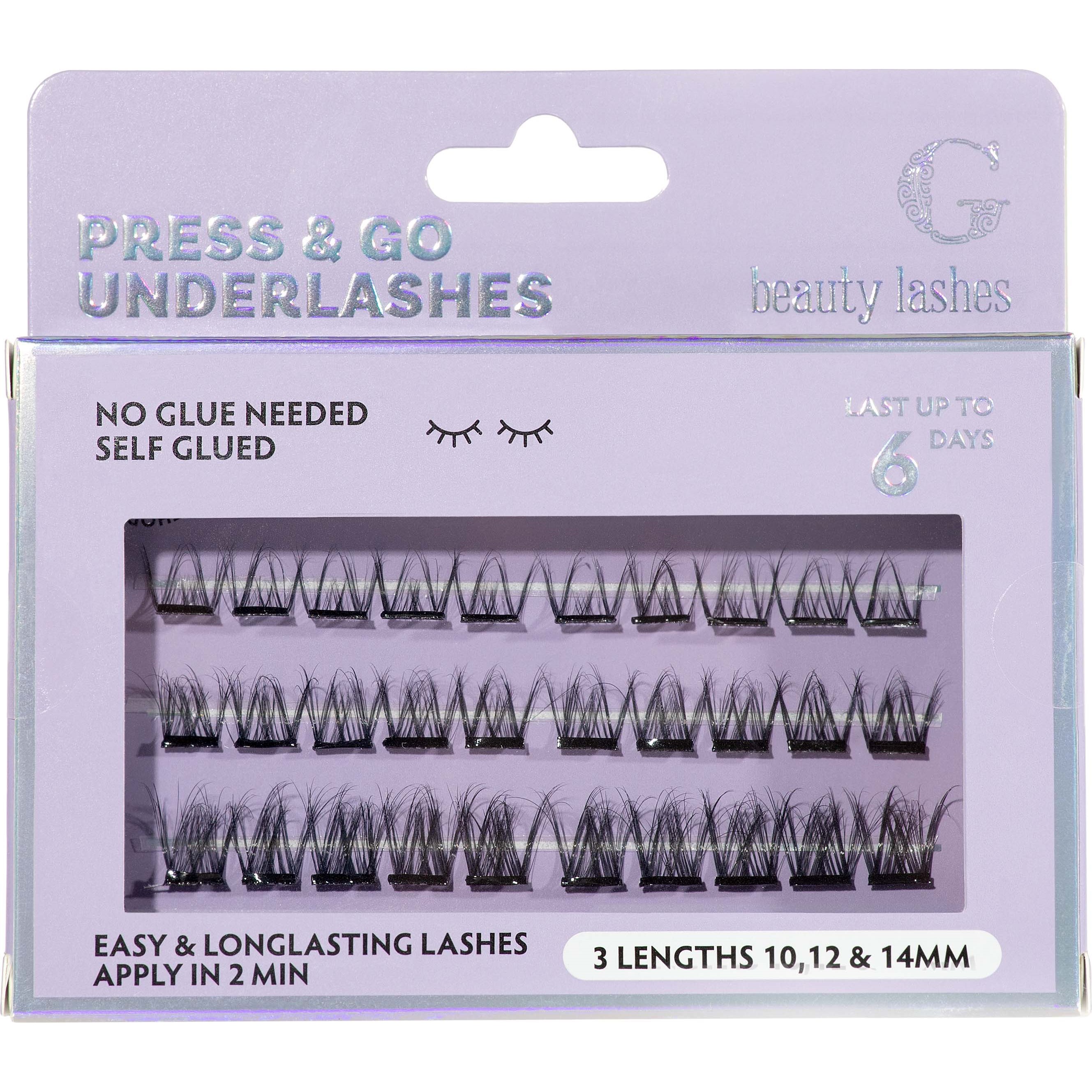 G Beauty Lab Press & Go Underlashes Vogue billede