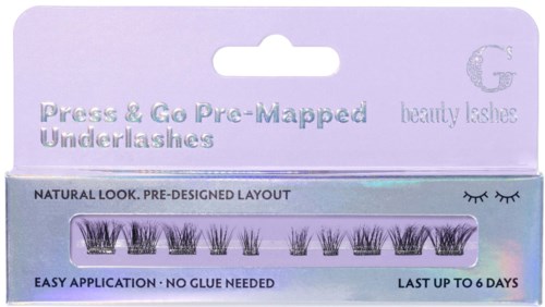 G Beauty Lashes Press & Go Pre-Mapped Underlashes Bliss