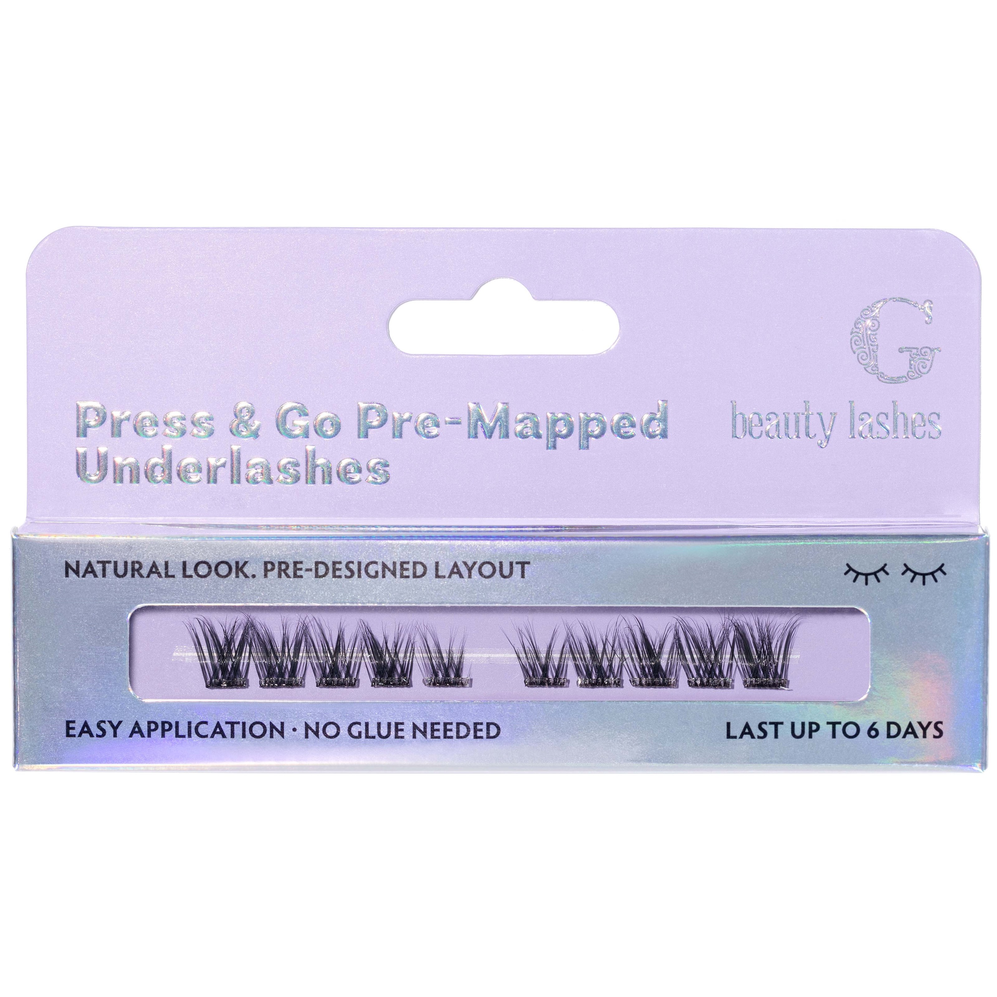 G Beauty Lab Press & Go Pre-Mapped Underlashes Blush billede
