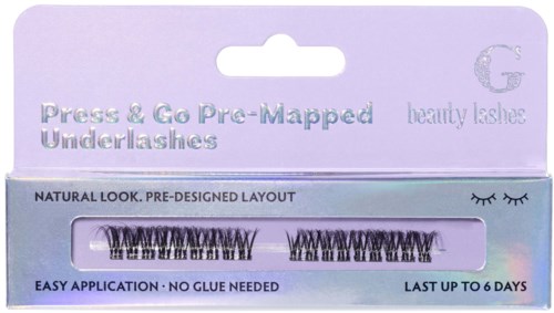 G Beauty Lashes Press & Go Pre-Mapped Underlashes Fever