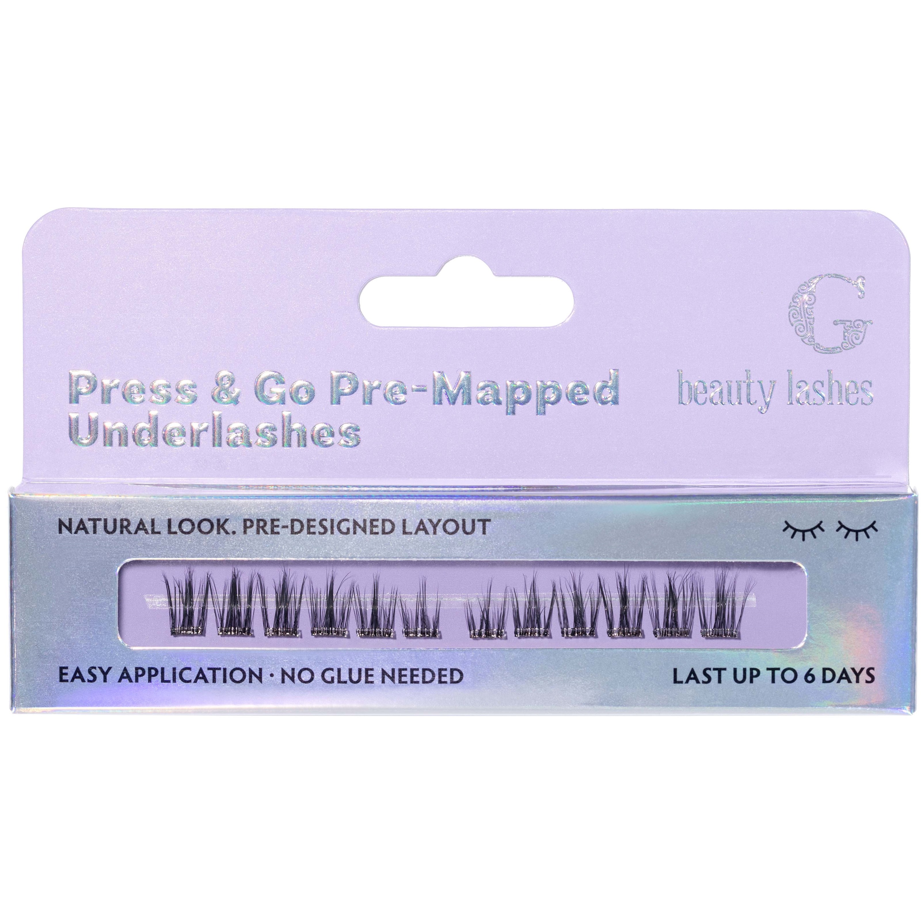 G Beauty Lab Press & Go Pre-Mapped Underlashes Glow billede