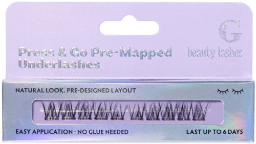 G Beauty Lashes Press & Go Pre-Mapped Underlashes Muse