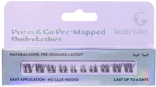G Beauty Lashes Press & Go Pre-Mapped Underlashes Spark