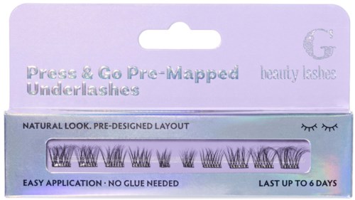 G Beauty Lashes Press & Go Pre-Mapped Underlashes Thrill