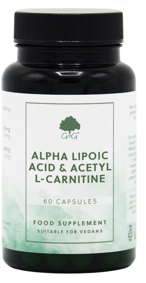 G&G Alpha Lipolic Acid and Acetyl L-Carnitine 60 st
