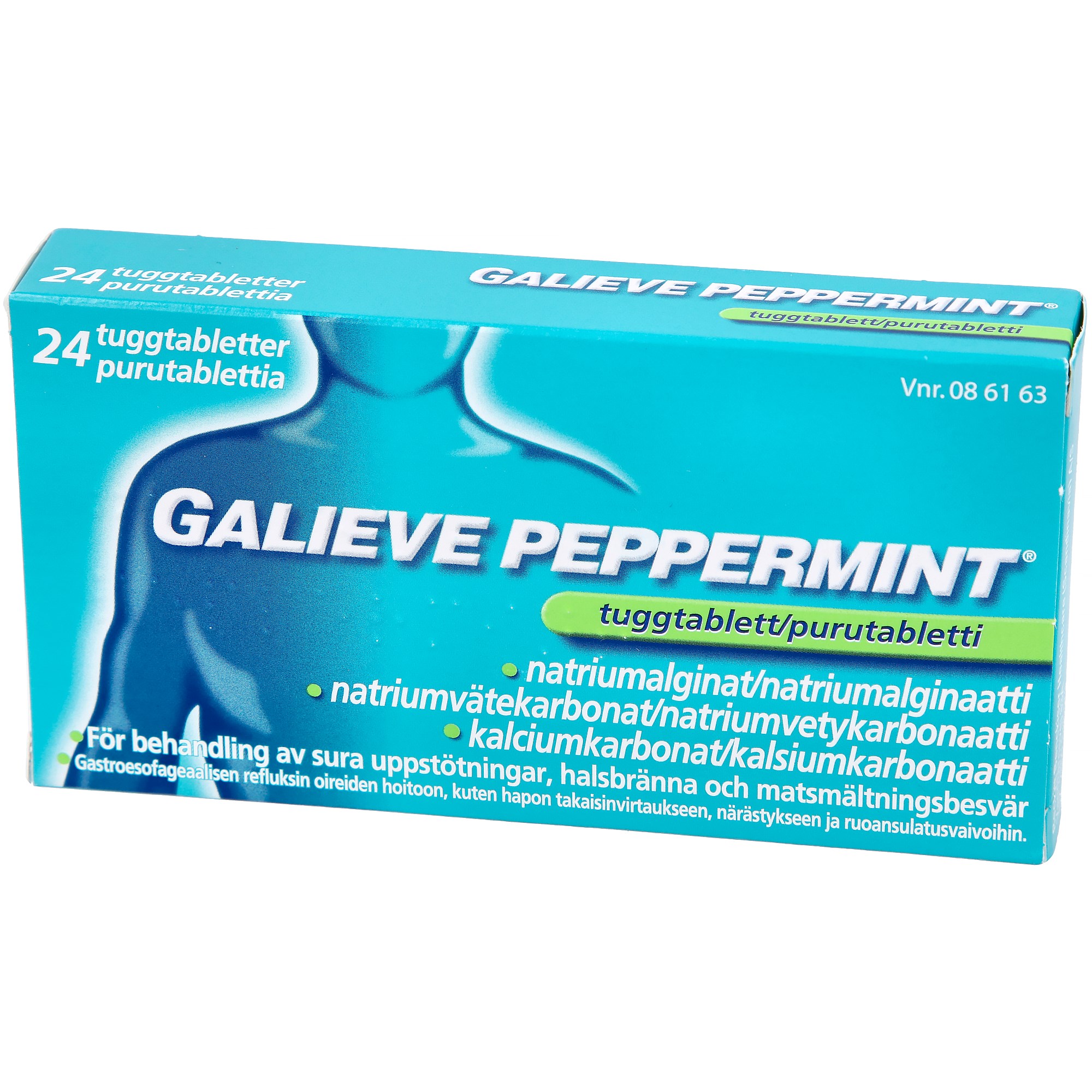 Läs mer om GALIEVE Peppermint tuggtablett 24 st