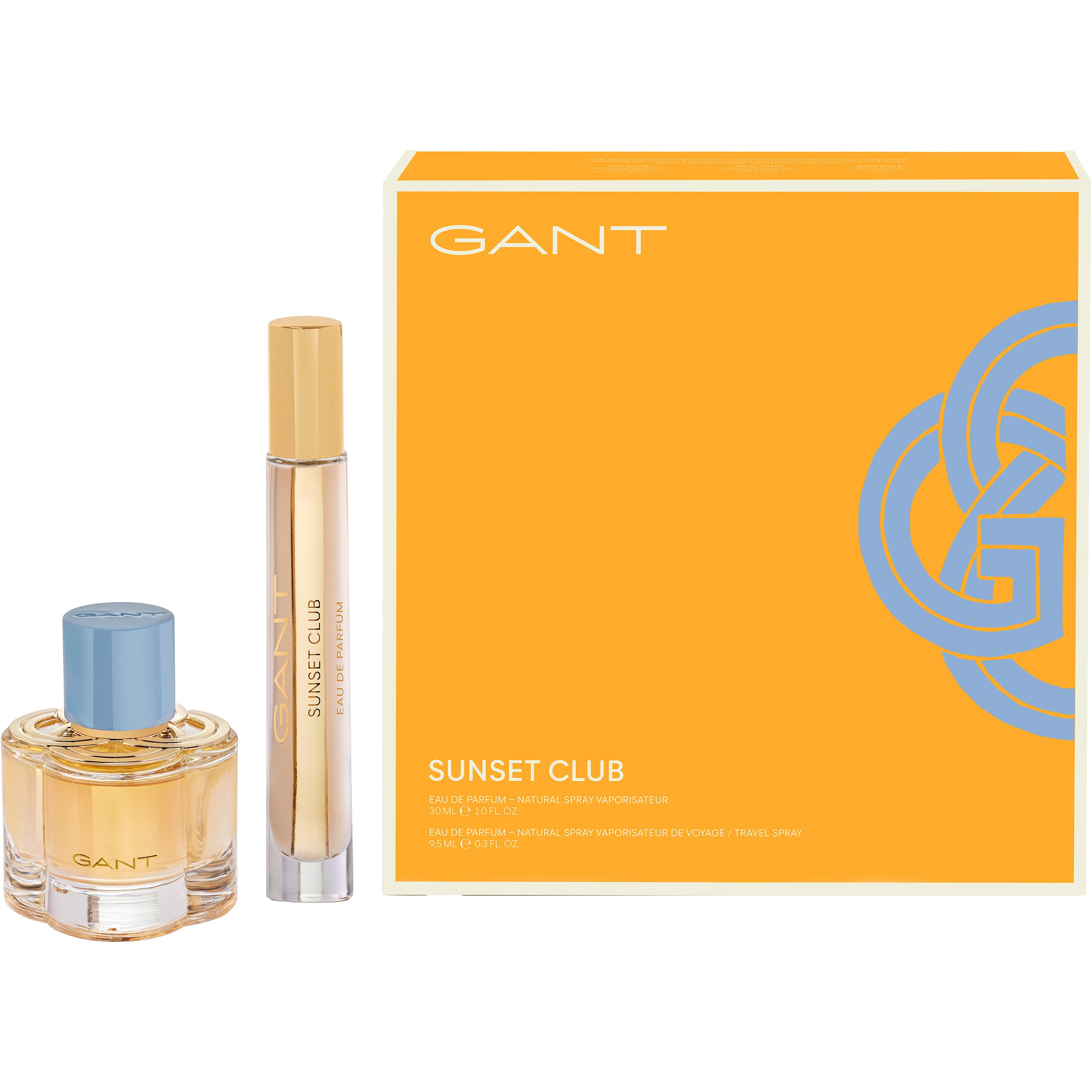 GANT Sunset Club Gift Set Eau de Parfum 30 ml + Travel Spray 9,5 ml - 1 pcs