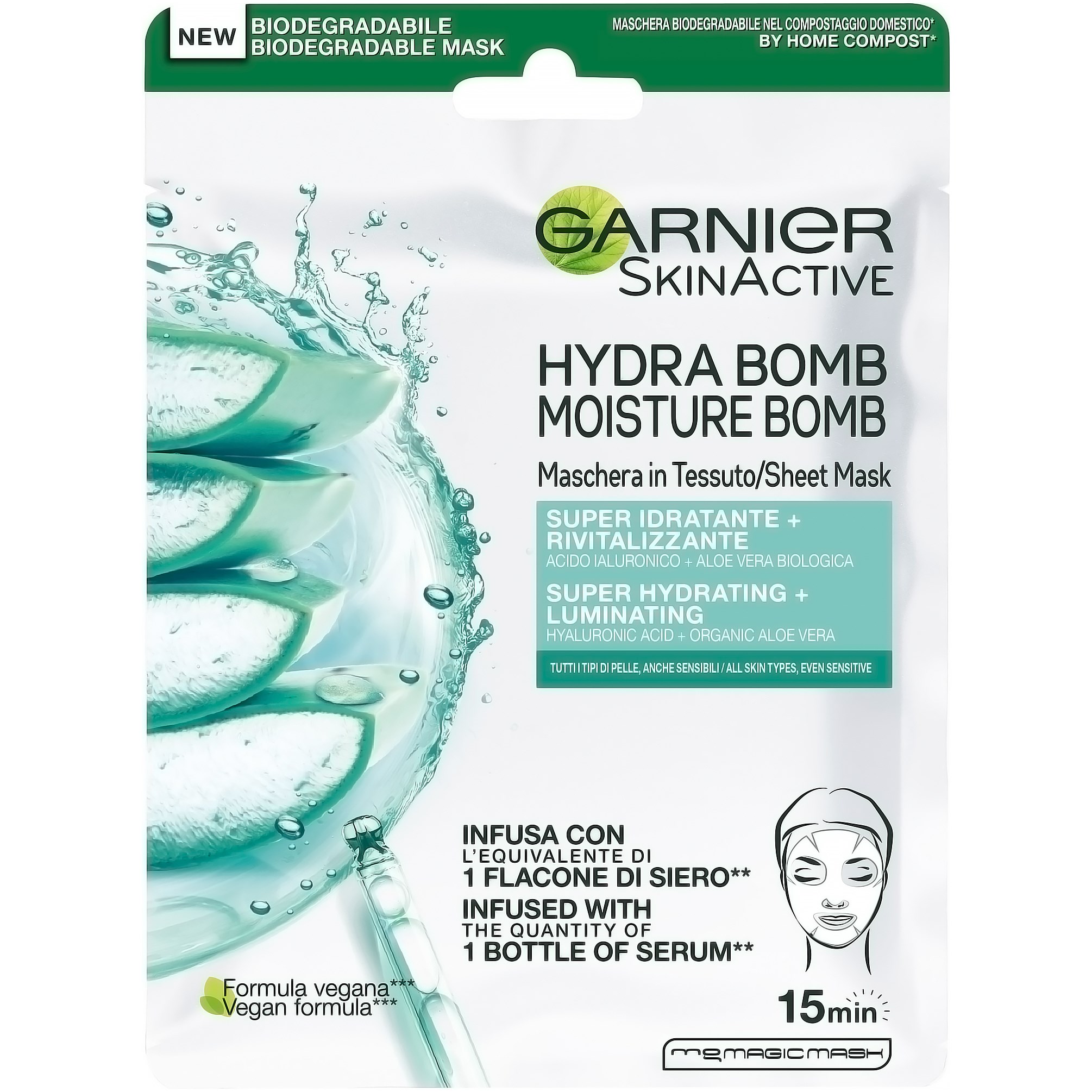 Läs mer om Garnier SkinActive Hydra Bomb Moisture Bomb 28 g