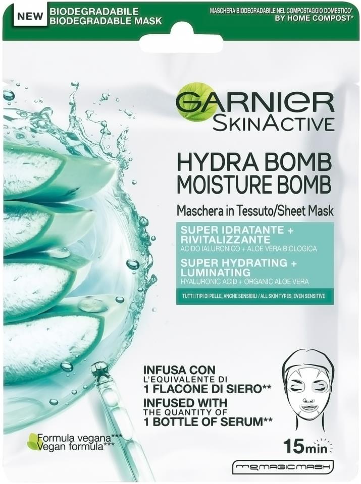 Garnier Aloe Hydra Bomb Moisture Bomb Tissue Mask 28g
