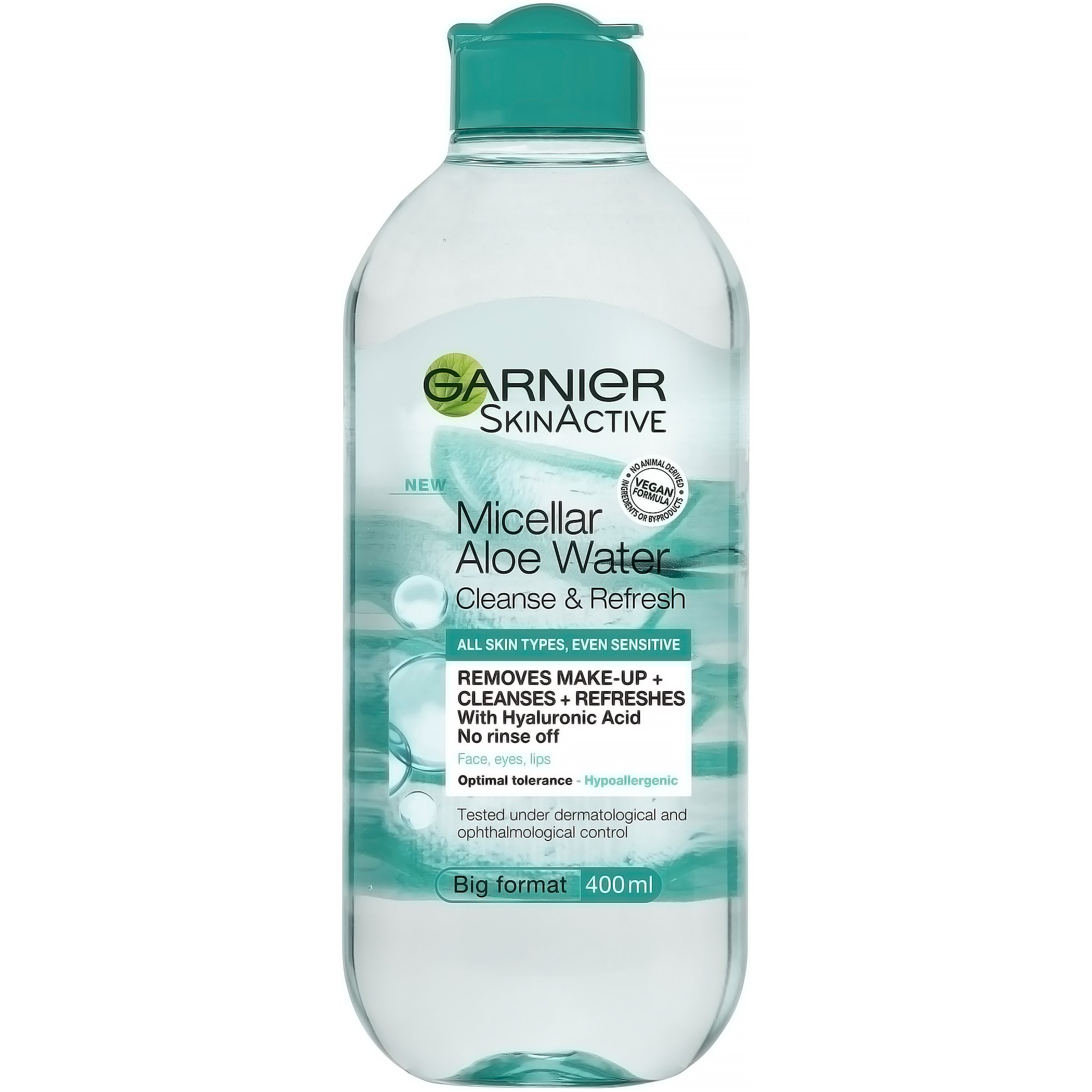 Läs mer om Garnier SkinActive Micellar Aloe Water Cleanse & Refresh 400 ml
