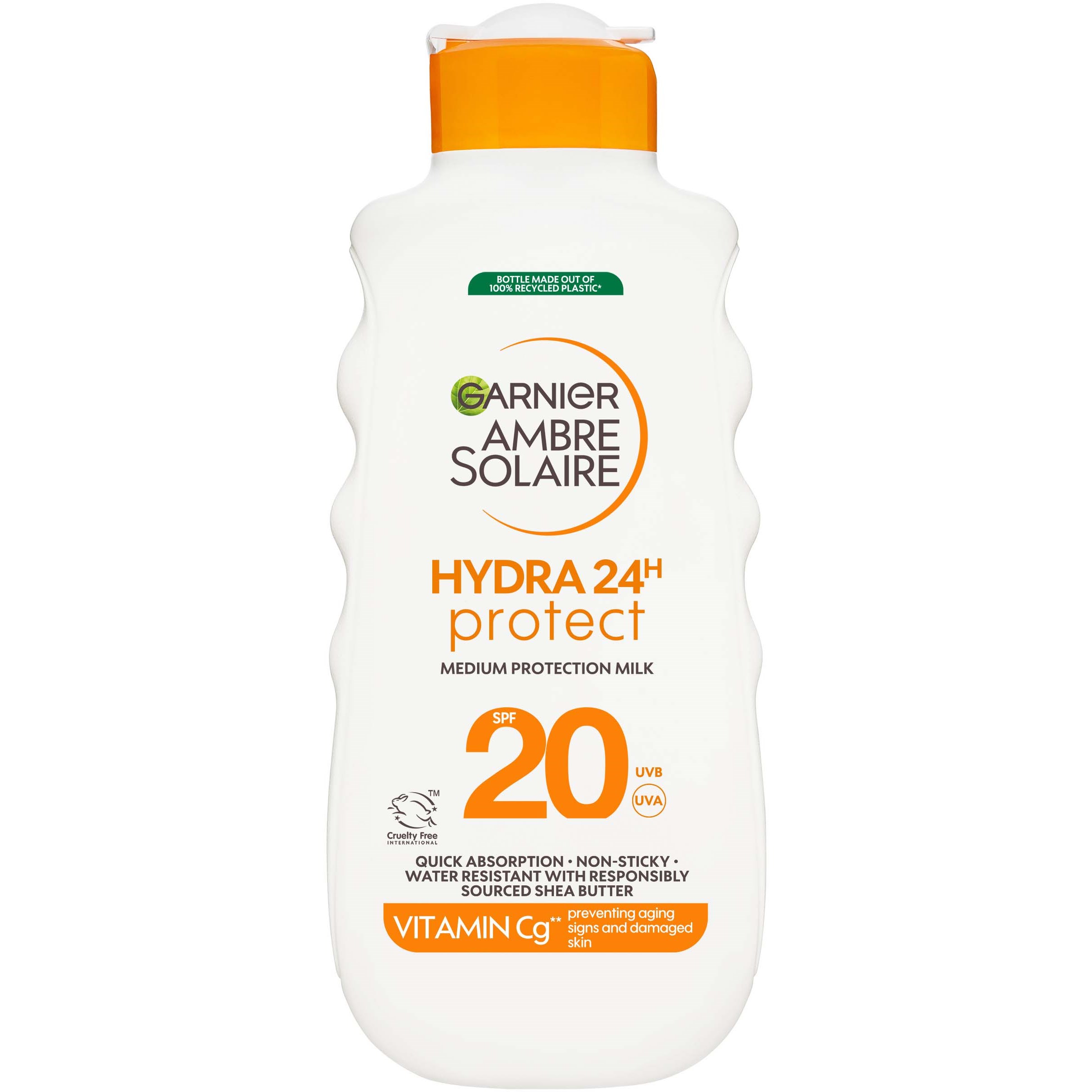 Garnier Ambre Solaire Hydra 24H Protect Sun Protecting Milk SPF20 billede