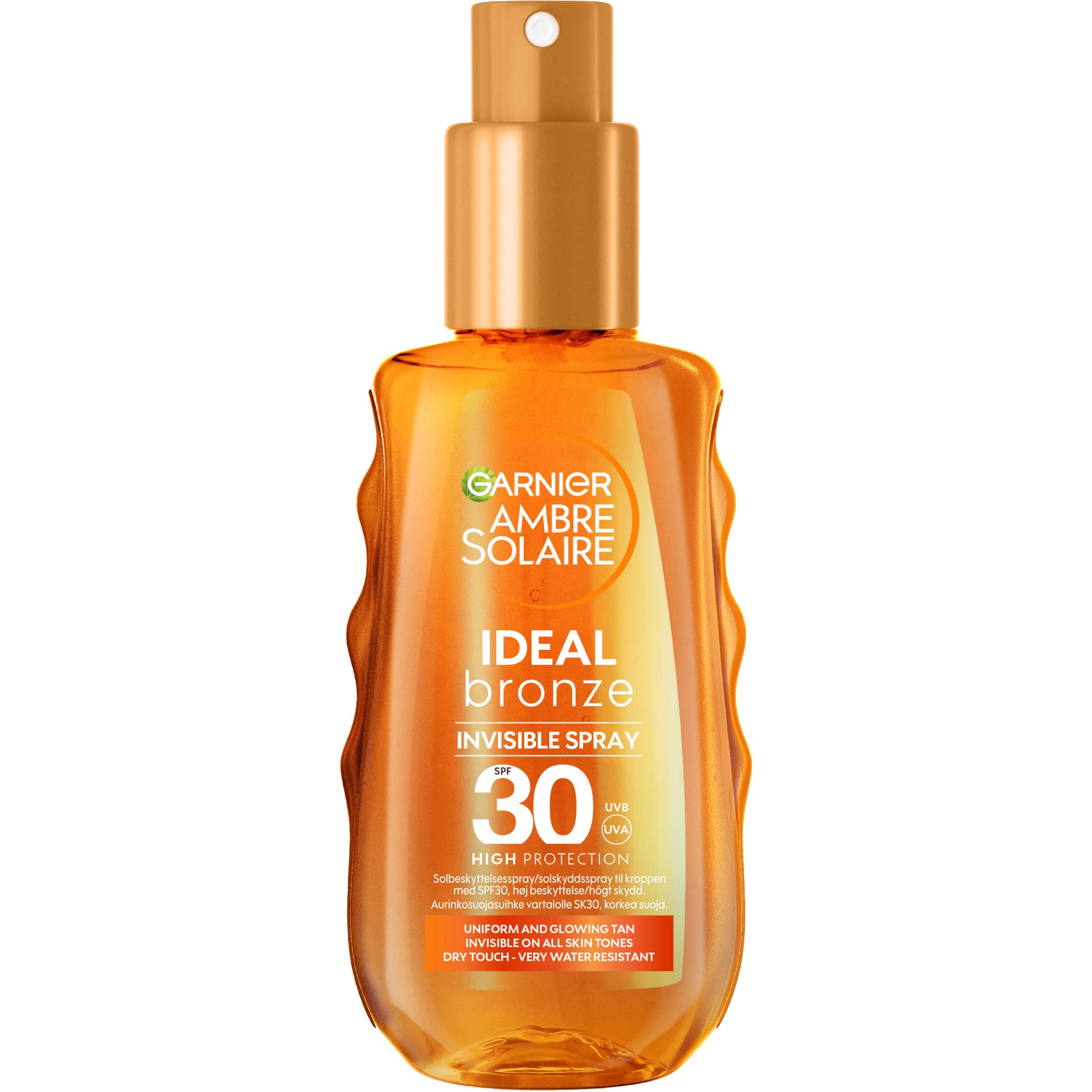 Garnier Ambre Solaire Ideal Bronze Invisible Sun Protection Spray billede