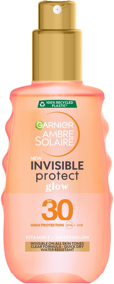 Garnier Ambre Solaire Invisible Protect Glow SPF 30  150 ml
