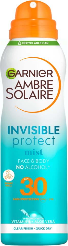 Garnier Ambre Solaire Invisible Protect Mist SPF30 200 ml