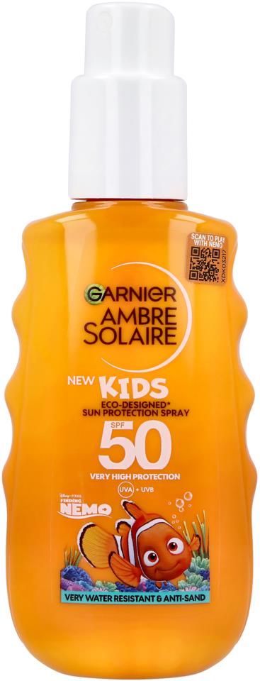 Garnier Ambre Solaire Kids Eco-Designed Sun Protection Spray SPF 50  150 ml