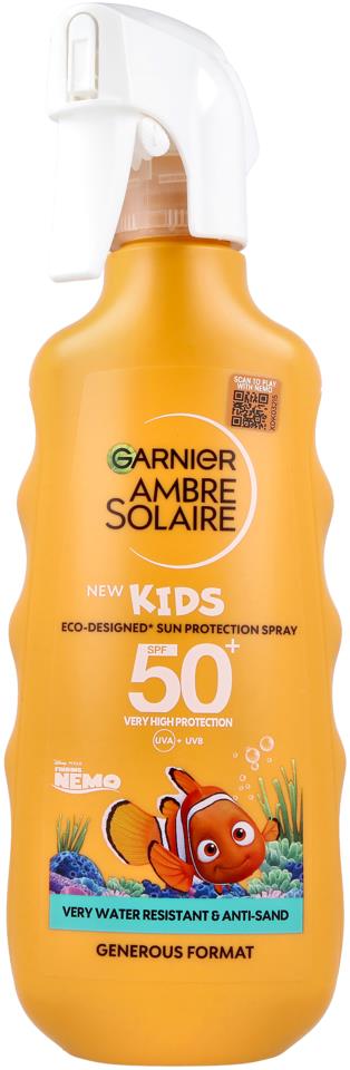Garnier Ambre Solaire Kids Eco-Designed Sun Protection Trigger Spray SPF 50+  300 ml