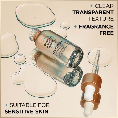 Garnier Ambre Solaire Natural Bronzer Self Tan Face Drops 30 ml