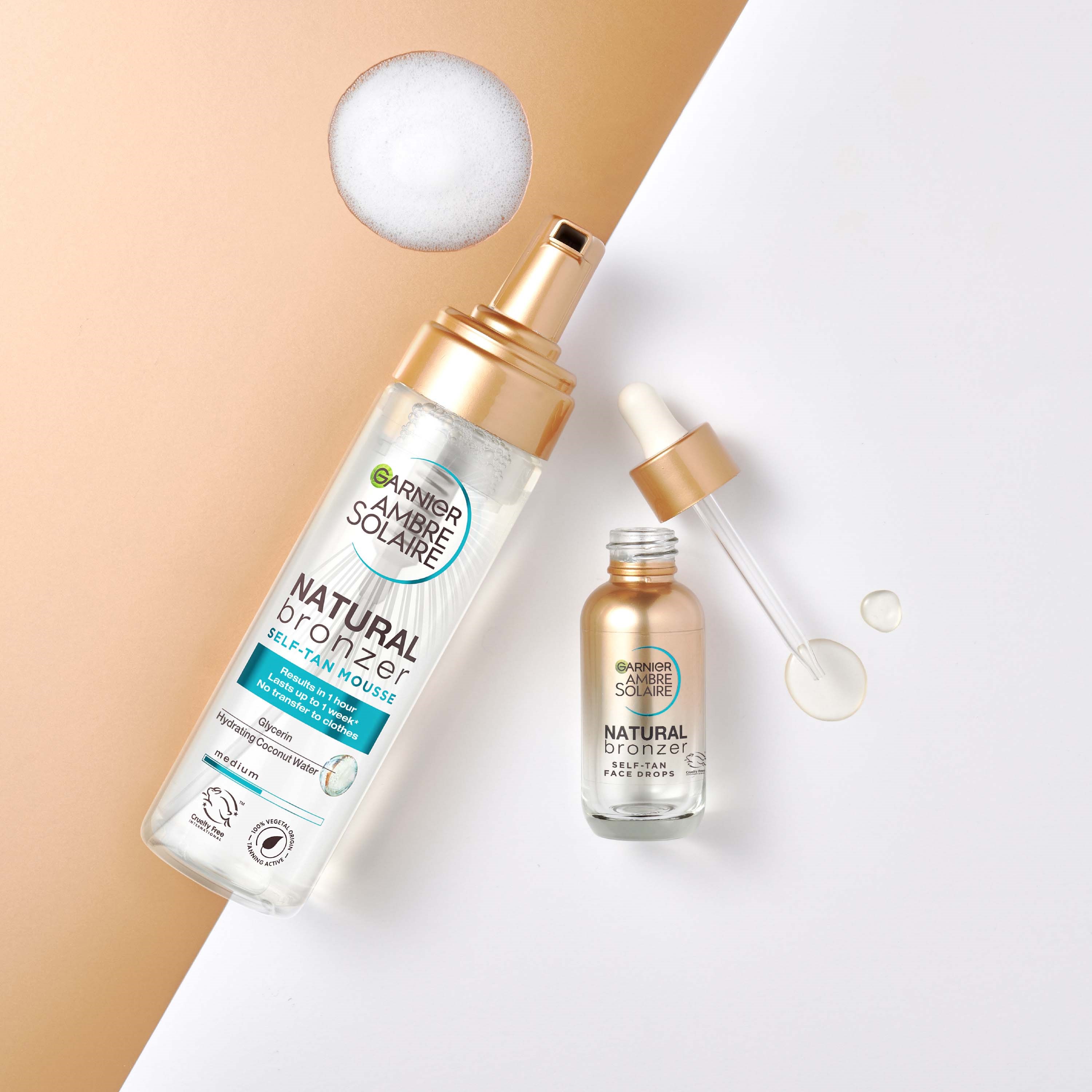 Garnier Ambre Solaire Natural Bronzer Self Tan Face Drops 30 ml (obrázok 8)