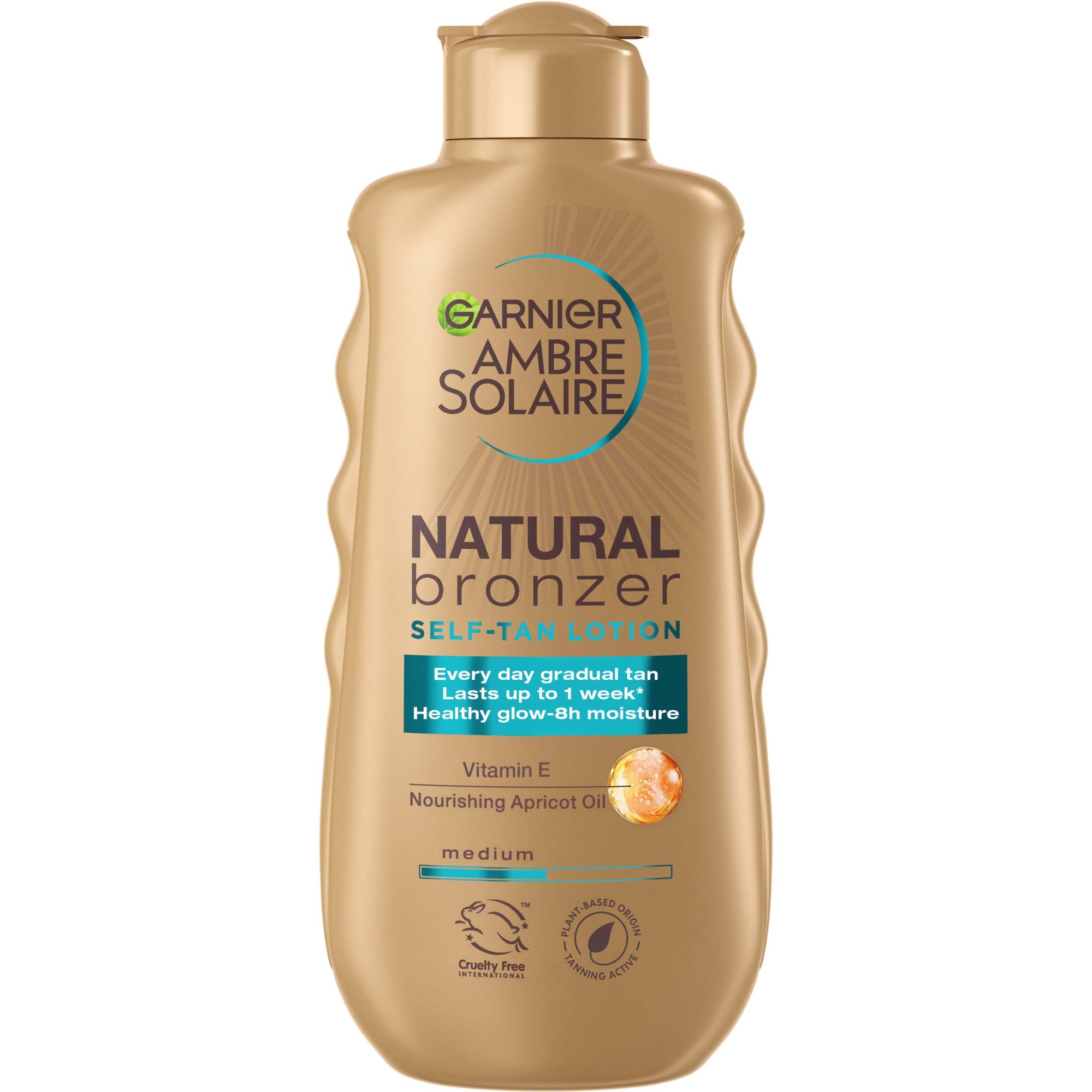 Läs mer om Garnier Ambre Solaire Natural Bronzer Self Tan Lotion 200 ml