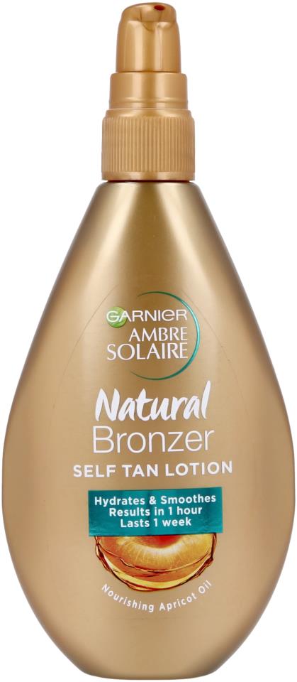 Garnier Ambre Solaire Natural Bronzer Self Tan Lotion 150ml