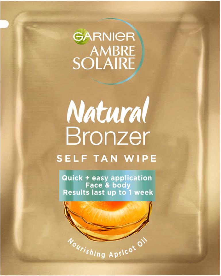 Garnier Ambre Solaire Natural Bronzer Wipes 