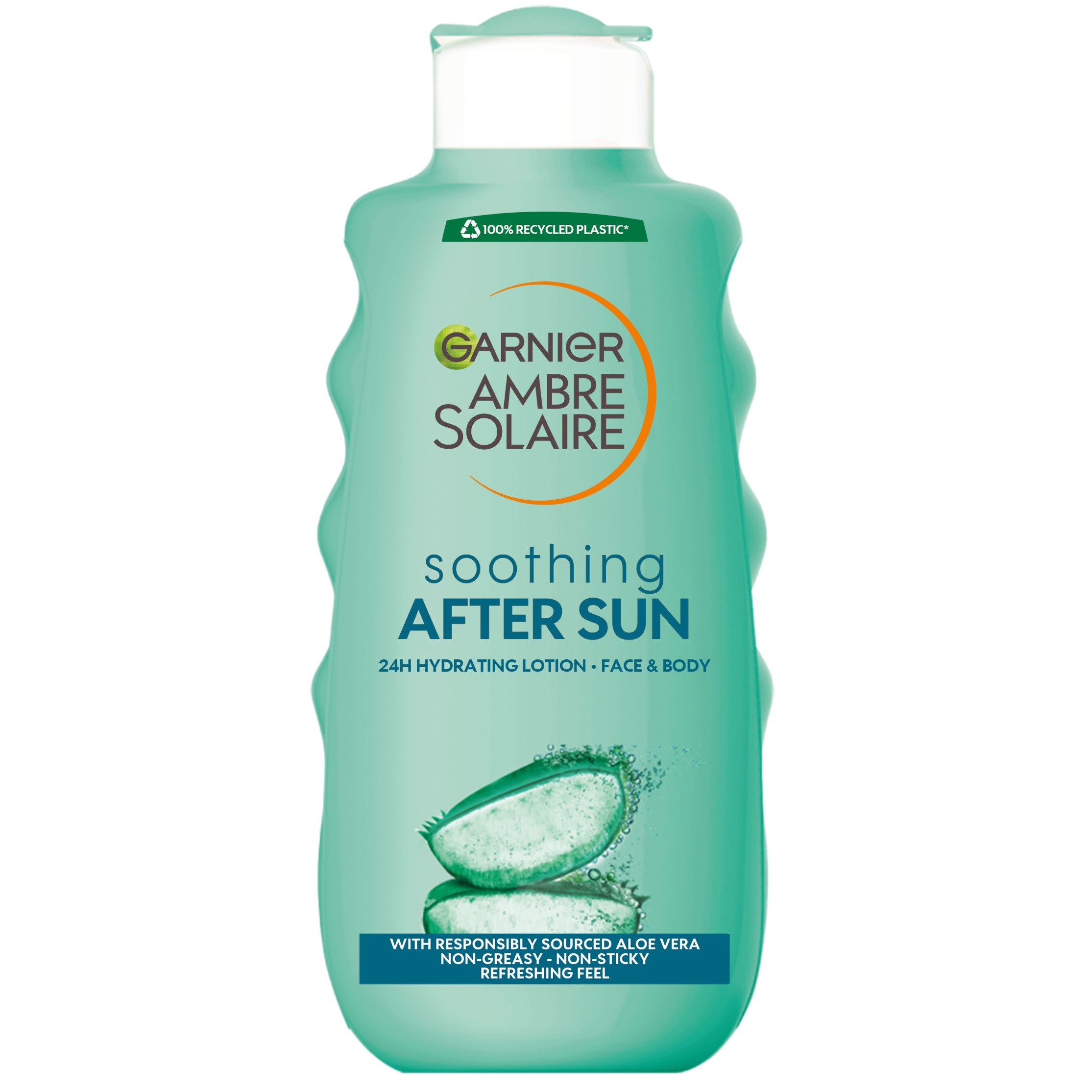 Läs mer om Garnier Ambre Solaire Soothing Aftersun 24H Hydrating Lotion Face & Bo
