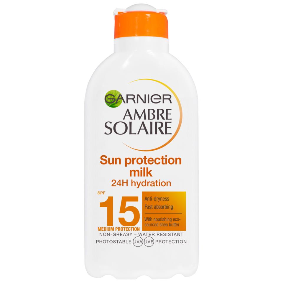 Garnier Ambre Solaire Sun Protection Milk 24 Hydration SPF 1