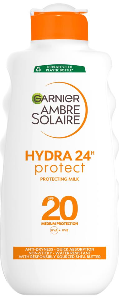Garnier Ambre Solaire Sun Protection Milk 24 Hydration SPF 20
