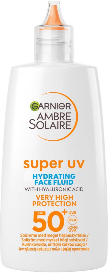 Garnier Ambre Solaire Super UV Hydrating Face Fluid SPF50+ 40 ml