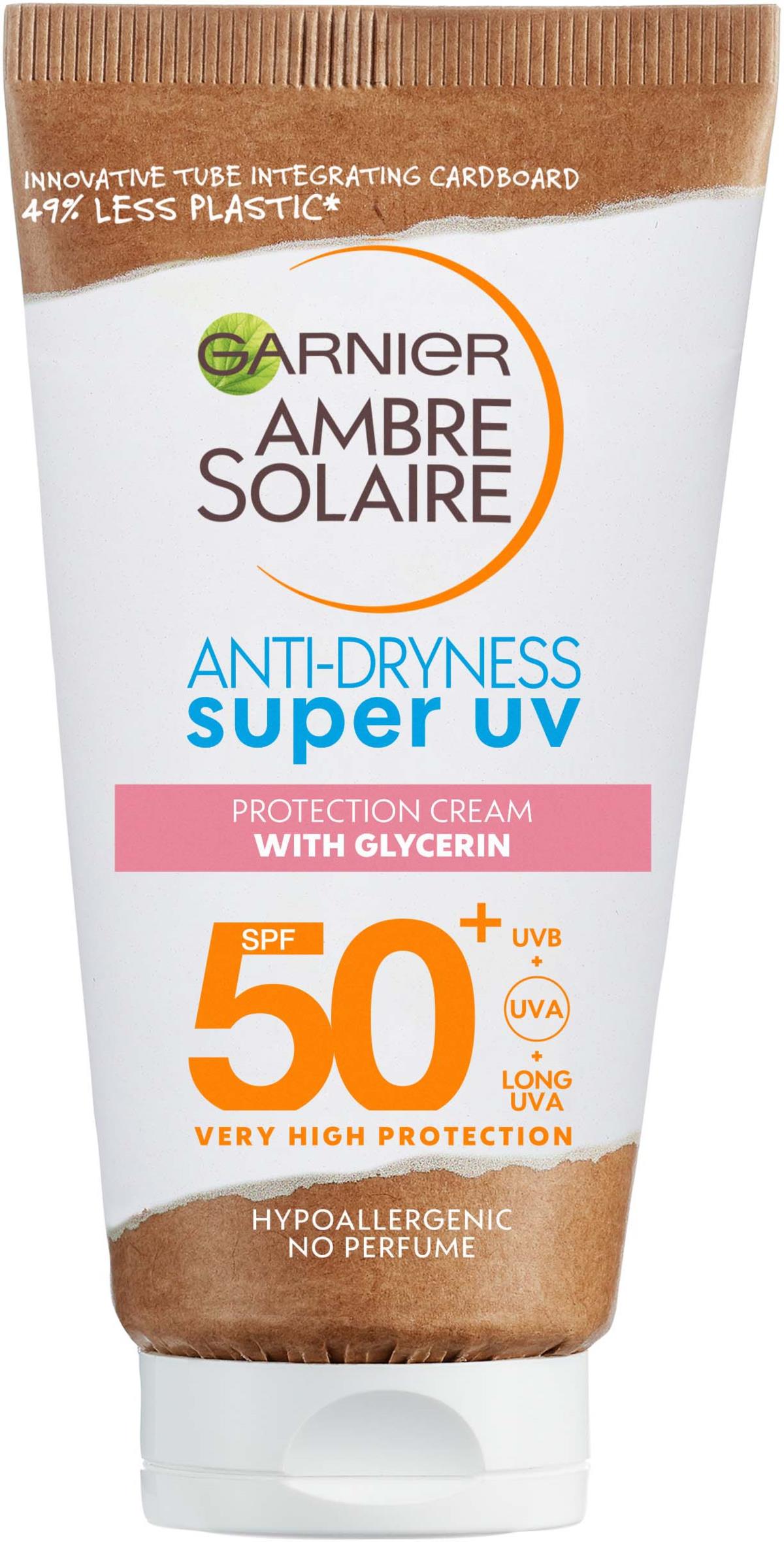 Garnier Ambre Solaire Anti-Dryness Super UV SPF50 50 ml | lyko.com