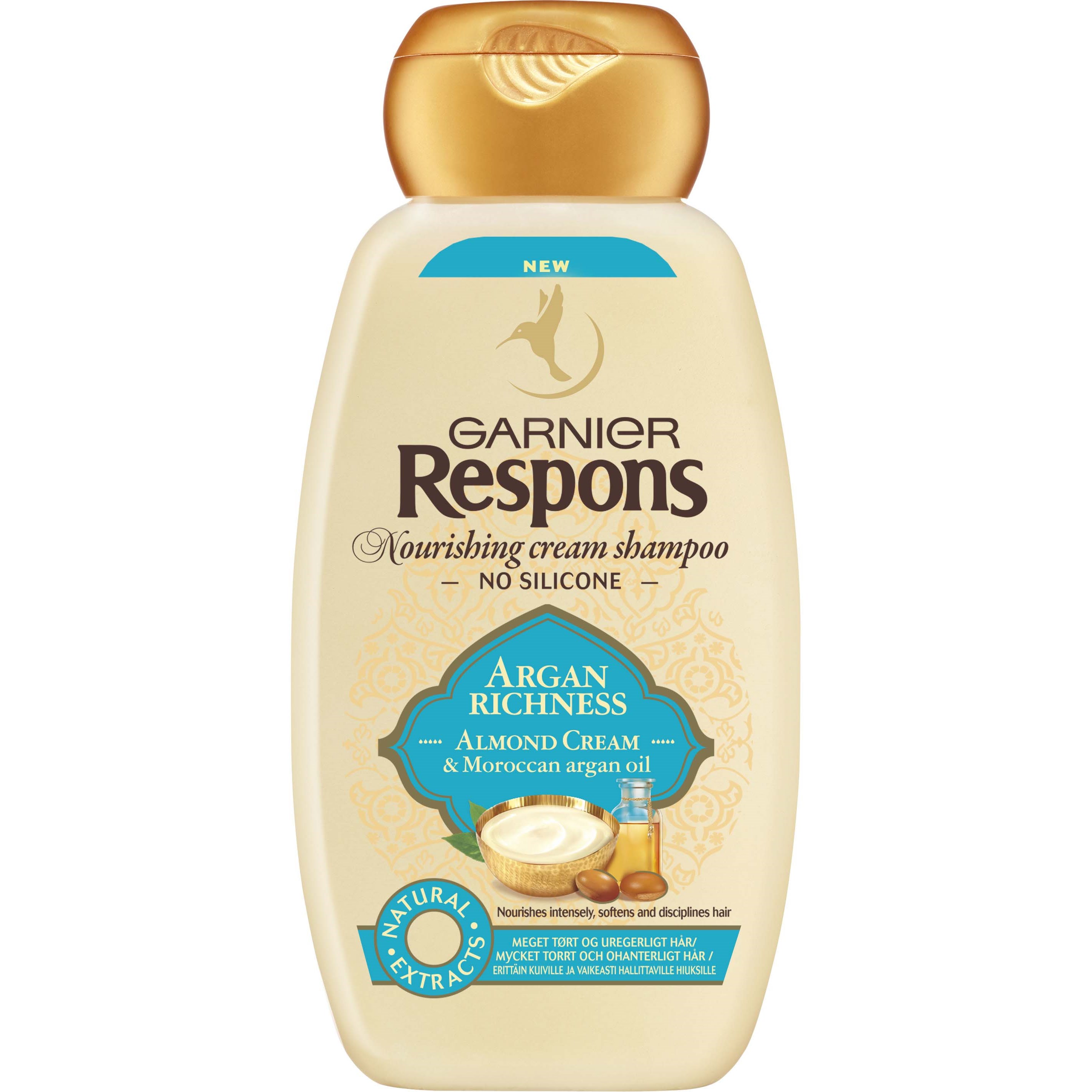 Läs mer om Garnier Respons Nourishing Cream Shampoo 250 ml