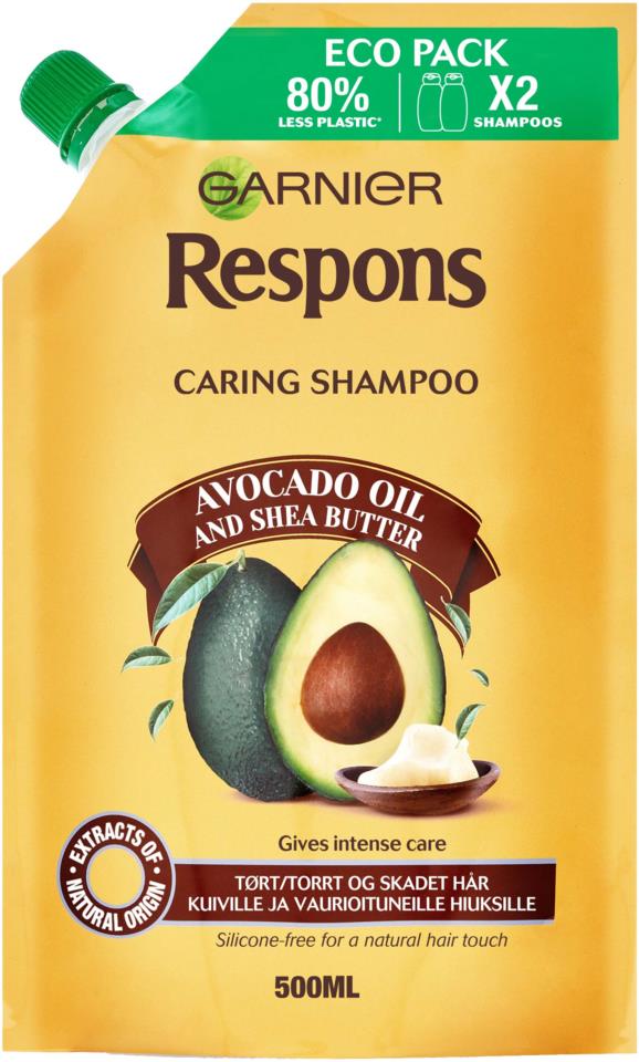 Garnier Avocado Oil & Shea Butter Shampoo ECO pack 500ml