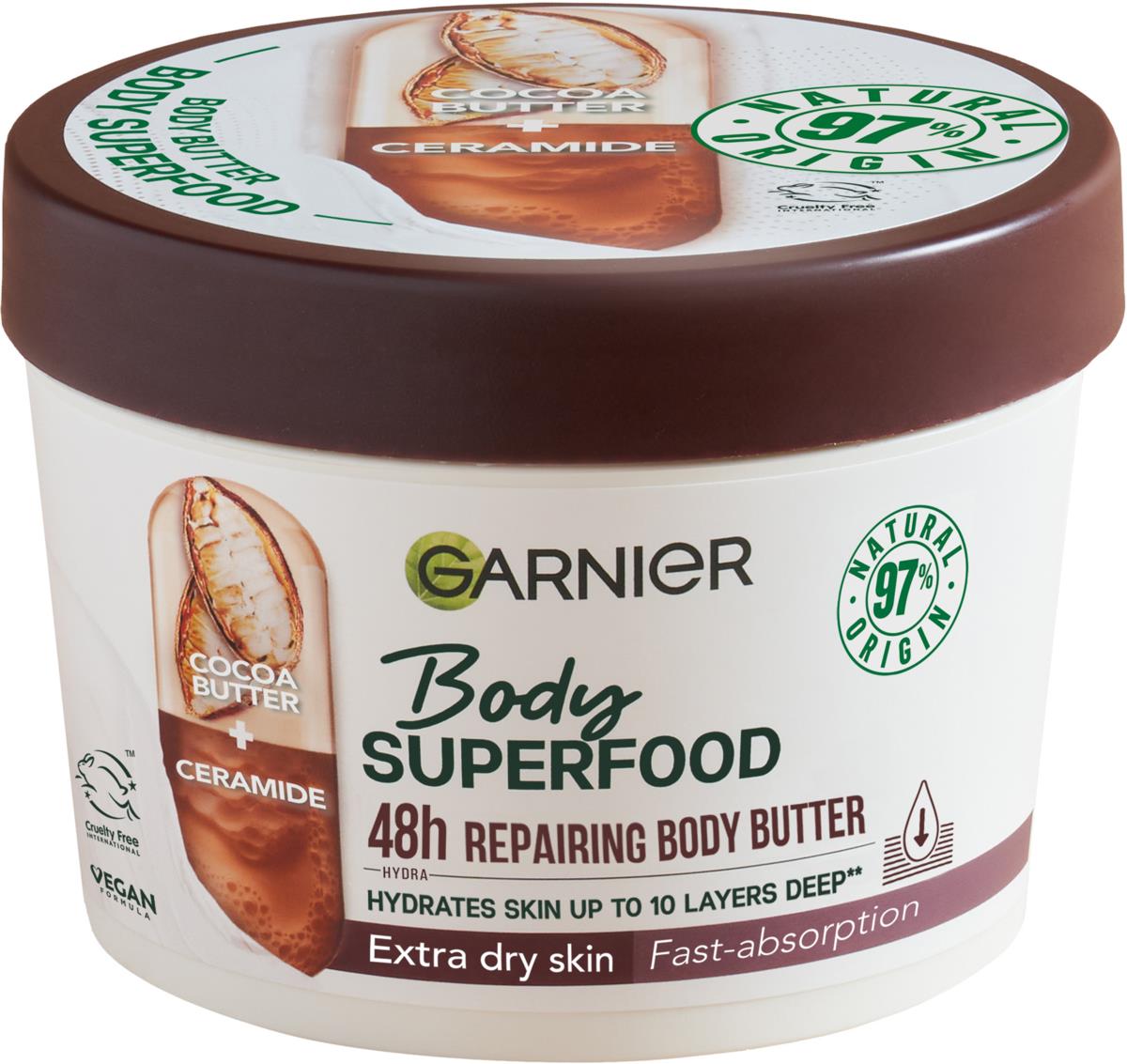 Garnier Body Superfood Cocoa 380 ml