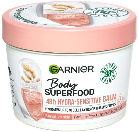 Garnier Body Superfood Oatmilk & Probiotic Hypoallergenic Balm 380 ml
