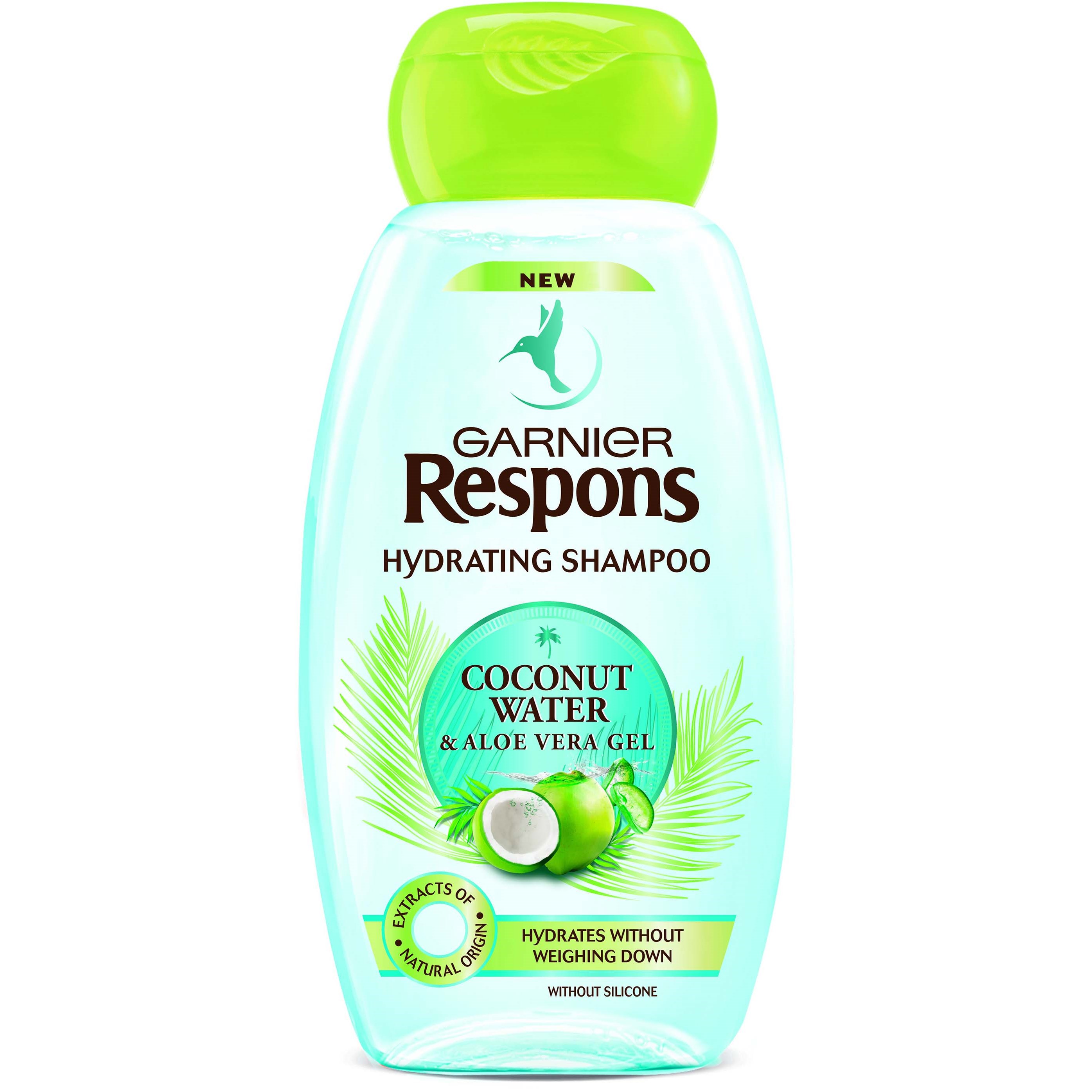 Garnier Respons Hydrating Shampoo Coconut Water & Aloe Vera Gel 250 ml