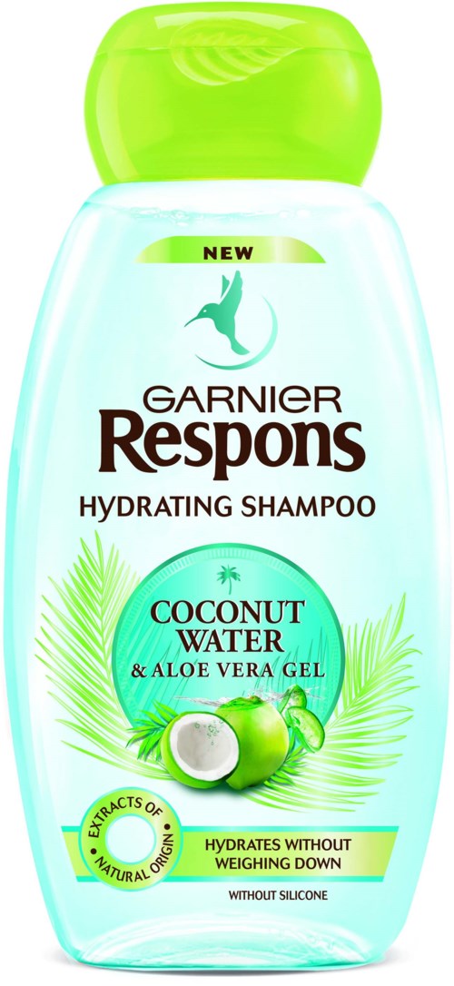 Garnier Respons Hydrating Shampoo Coconut Water & Aloe Vera Gel 250 ml